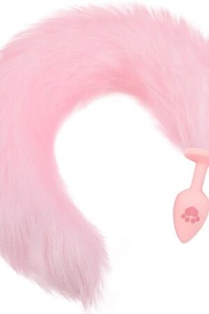 Anal Tail Plug Butt Plugs BDSM Cat Buttplug Pink Cute Furry Silicone Fox Play SM Long Anus Sex Toy Cosplay Sexual for Beginners Couples Erotic Role Aparatos Women Men