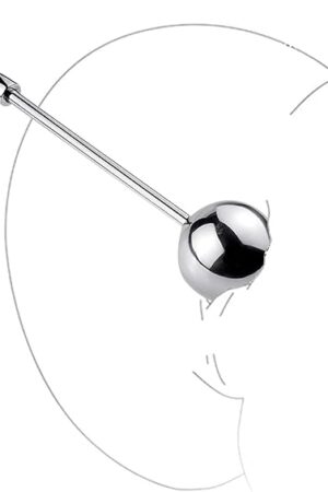 Anal Prostate Massage Stick Anal Hook Butt Plug Training Trainer G Spot Massager Stimulator Metal Wand with Handle Anal Dildo Masturbation Wand Sex Toys for Women Men Couples