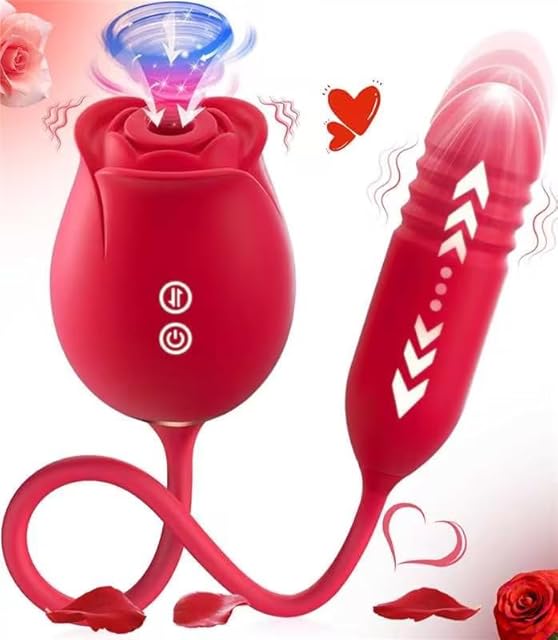 Generic 2024 New Roses for Women Toy Sx Tongues Quiet 9 Speed Adult Toys Waterproo Automatic Electric Adult Toys Machine Pleasure Gifts vib for her.Y84, Colour