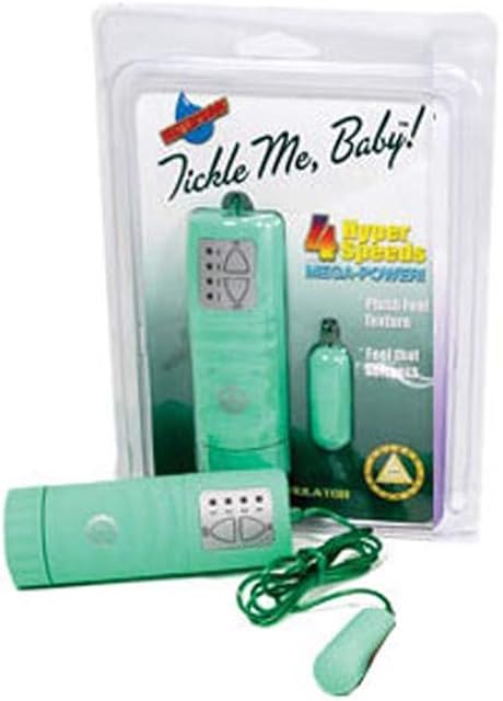 Golden Triangle Tickle Me Baby Waterproof Bullet, Green