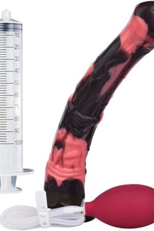 11.6 Inch Silicone Made Multi-Color Soft Horse Dildo Squirting Dildo Fantasy Long Size with Suction Base Flexible