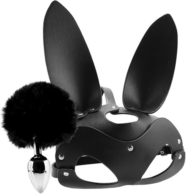 Anal Plug Sex Toys Adult Anal Plug Training Set SM Butt Plug & Mask Kit for Male Female Couple Gay Adult Sex Toys Unisex
