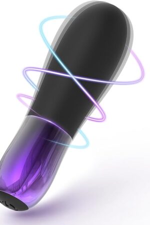 Bullet Vibrator Female Sex Toys for Women, 10 Vibration Modes Mini Vibrators Vibrater Sex Toy, Lipstick Vibrator Adult Toys Sexual Pleasure Tools for Women for G Spot Anal Clitoris Nipple (Black)