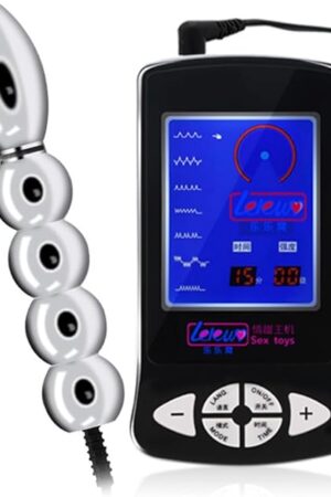 Anal Butt Plug Small Stimulation Tight Butt Plug Metal Anal Beads Prostate BDSM Electrical Advanced Players Stimulator G spot Toy Inserting Toys SM Massage Kits Surprised
