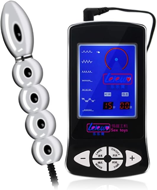 Anal Butt Plug Small Stimulation Tight Butt Plug Metal Anal Beads Prostate BDSM Electrical Advanced Players Stimulator G spot Toy Inserting Toys SM Massage Kits Surprised
