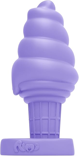 Big Anal Plug Adult Sex Toy for Beginner, Fantasy Huge Silicone Butt Plug Trainer, G Spot Anal Adult Toy for Men Women Couples (Purple)