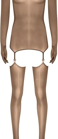 Women's One Piece Sheer Lingrie Costume Long Sleeves Bodystockings Sexy Tights Soft Nightwear