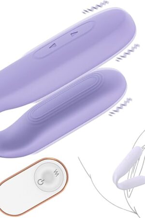 Adult Sex Toys Wearable Panty Vibrator, Female Sex Toys with 9 Vibration Modes, Remote Control Vibrator with 180? Bend Sexual Pleasure Tools for Women, Sex Novelties Sex Toy for Women Couples