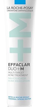 La Roche-Posay Effaclar Salicylic Acid Acne Treatment For Face, Mattifying Acne Gel Cream Spot Treatment for Blackheads, Whiteheads & Pores, Prevents New Pimples, Non-Greasy, Sensitive Skin Safe