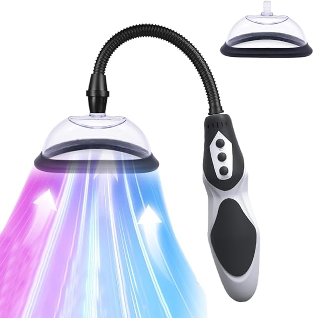 Electric Pussy Pump Sexual Enhancers Sex Toys for Women, Strong Suction Heightens Sensitivity -Vagina Pump Clitoral Stimulator Labia Pump to Increases Sensation and Enhances Female Pleasure