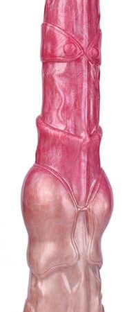 12in Extra Long Horse Dildo Silicone Anal Penis Adult Sex Toy: Realistic Dildo with Suction Cup, Flexible Penis Butt Plug Toy for Women (Color B)