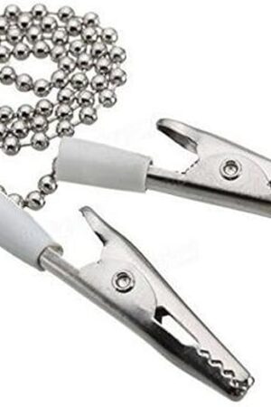 4PCS Adjustable Metal Neck Strap Napkin Clip Lanyard Neck Strap Baby Elderly Adult Towel Apron Bib Clip