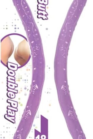 Butt to Butt Double Play Dildo, Lavender