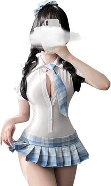 Women's Schoolgirl Lingerie Naughty School Girl Outfit Kawaii Anime Cosplay Costume Japanese Uniform Mini Skirt