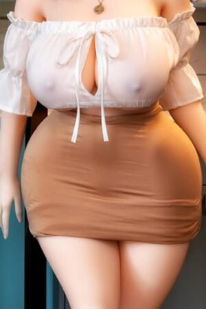 Full Size Sex Doll for Men Full Body Realistic Love Doll Female Torso Male Masturbator with Big Boobs Ass Tight Vaginal and Anal with Standing Feet, Suitable for Male Adult Products