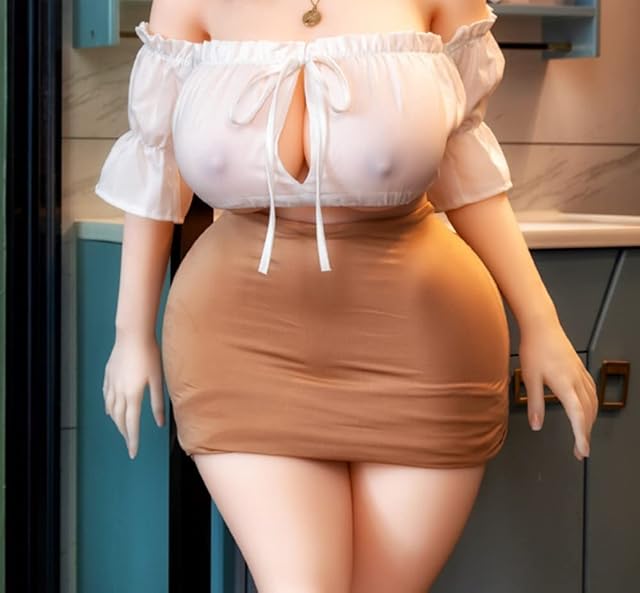 Full Size Sex Doll for Men Full Body Realistic Love Doll Female Torso Male Masturbator with Big Boobs Ass Tight Vaginal and Anal with Standing Feet, Suitable for Male Adult Products