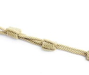 Couples Adventure Gear - Stylish Restraint Rope for Women, Passionate Play, Handcuff Restraint for Intimate Moments (Natural)