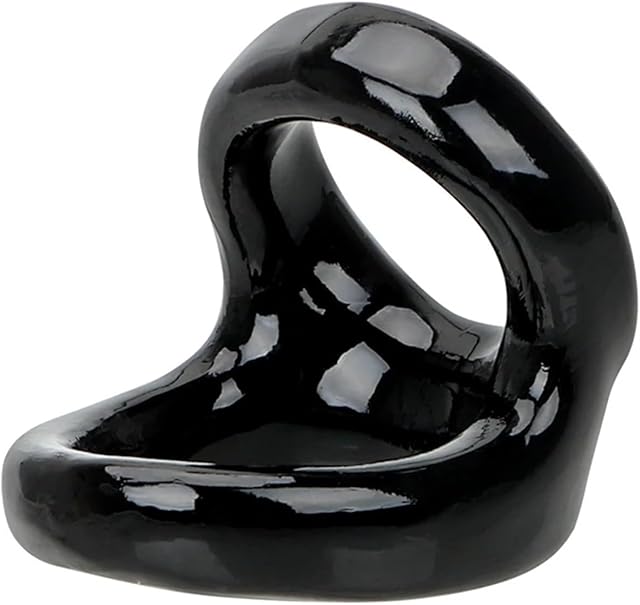Double Penis Ring Reusable Silicone Semen Lock Cockring Testis Loops Dick Extender Erection SM (Color : Style 2 Red)