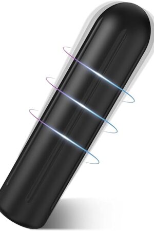 G Spot Bullet Finger Vibrator Adult Toys for Clitoral Nipple Stimulation with 9 Modes, Waterproof G-spot Stimulator Mini Vaginal Anal Massager Adult Sex Toys for Women (Black)