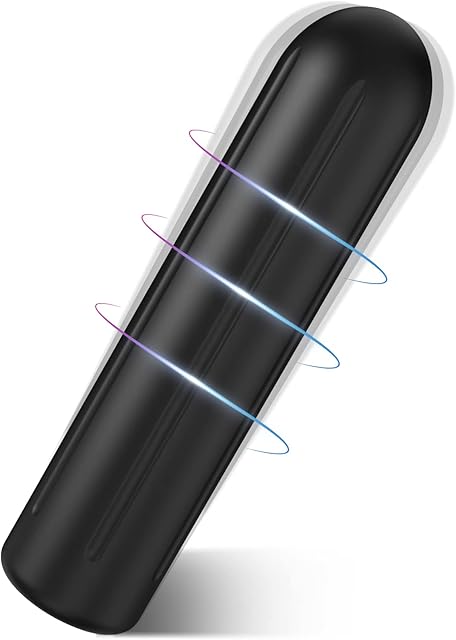 G Spot Bullet Finger Vibrator Adult Toys for Clitoral Nipple Stimulation with 9 Modes, Waterproof G-spot Stimulator Mini Vaginal Anal Massager Adult Sex Toys for Women (Black)