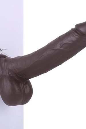 8 Inch Long Realistic Dildo, Soft & Flexible Anal Plug Sex Toy with Strong Suction Cups for Women & Men, G-Spot Stimulation Butt Play Plug Toy, Realistic Fake Penis for Vagina Anal Play