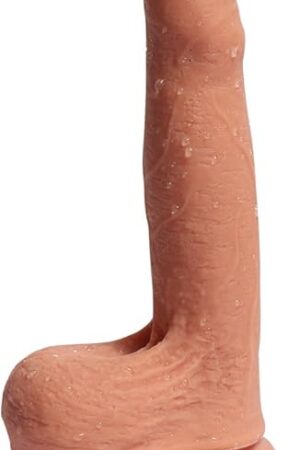 Flexible Dildo 7Inch Real Silicone Dildo Soft Dildos with Strong Suction Cup Adult Sex Toy for Women