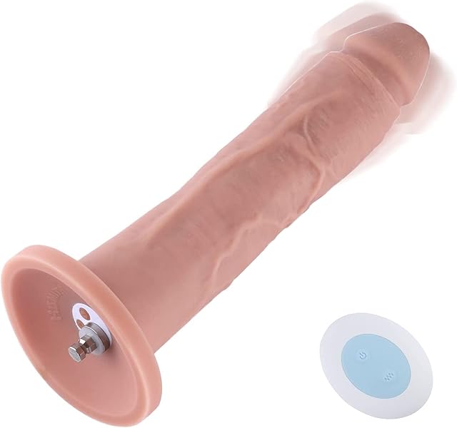 Hismith 102'' Vibrating Dildo with 3 Speeds + 4 Modes with KlicLok System - Slight Curved Silicone Dong for Advanced Users - 945" Insert-able Length, Max Girth 64", Amazing Series