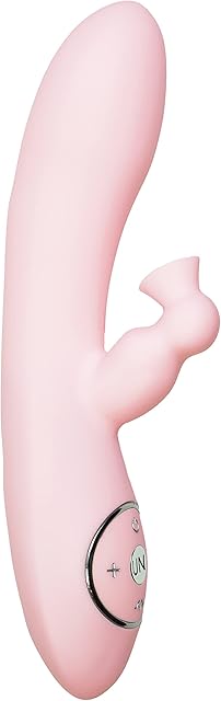 Dual Motor Clitoris Sucking Vibrator - USB Rechargeable, Waterproof, Cordless 6 Vibration Modes, 3 Intensities