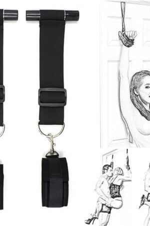 Door Hanging Sex Swing Accessory BDSM Slave Erotic Bondage Handcuff Restraint Rope Sex Swings Straps for Women Adult Couples Sex Toys