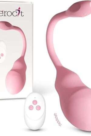 Inflatable Vibrator for Men & Women ? Anal Plug with Remote, 10 Vibration Modes, Expandable G-Spot Massager, Wireless Prostate Toy, Waterproof & Rechargeable, Soft Silicone