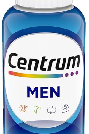 Centrum Multivitamin for Men, Multivitamin/Multimineral Supplement with Vitamin D3, B Vitamins and Antioxidants, Gluten Free, Non-GMO Ingredients - 250 Count