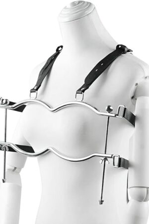 Breast Clips Breast Massagers Sex Toy, Metal Anal Hook Bondage Harness Restraints Training Tool Set, Nipple Clamps Breasts Stimulation Clip Anal Plug BDSM Kit Sex Toys Men Women