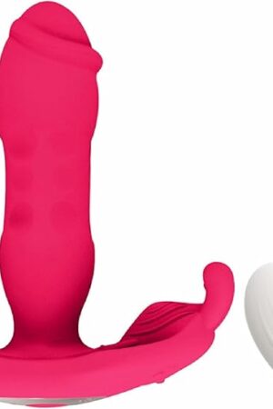 Butterfly Thrusting Dildo Sex Toys Adult Toys App Remote Control Vibrator for Woman Couples,Panty Vagina Clit G Spot Vibrators Thrusting Vibrator with G Spot Clitoris Stimulator