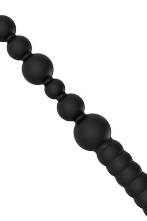 Double Ended Anal Beads Dildo Silicone Butt Plug G-Spotting Vaginal Stimulation Penis Massage Prostate Pleasure Wand Adult Sex Toy for Men Women Couple