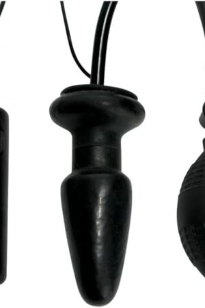 Vibrating Inflatable Anal Plug