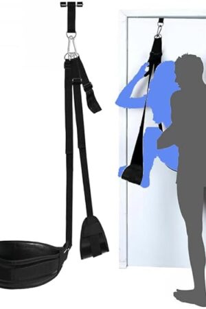 Door Swing for Adults Couples Over The Door Sex Slingshot Swing for Adults Doorway Frequent Flyer Door Swing Sex Furniture for Bedroom Toys Adult Play Bondage Restraints Kit for Couples Women Sweater