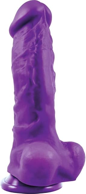 Colours Pleasures Dong Thick 8 inches Purple