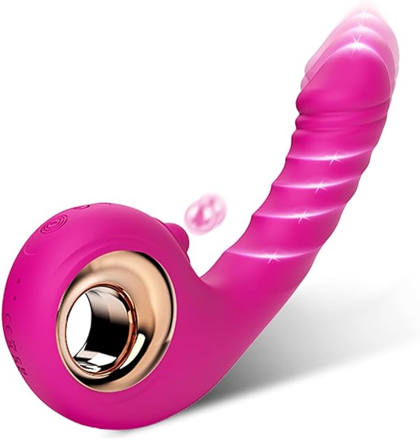 G Spot Vibrator Dildo for Womens Flapping Adult Toys with 10 Modes Sex Toy Clitoral Vibrating Dildo Waterproof Rabbit Vibrators Adult Sex Toys for Women and Couples