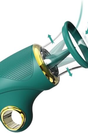 Clit Sucking Vibrator with Vacuum Pump for Women Pleasure? Nipple Sucker Toy with 5 Suction & 7 Tongue Licking Vibration Modes for Clitoral Stimulation, Oral Enjoyment Suction Tongue Vibrators