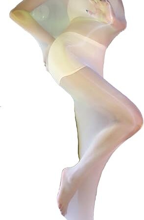 Women's Nylon Stretchy See Through Bodystocking Silky Smooth Full Body Sleep Bag Bodysuit