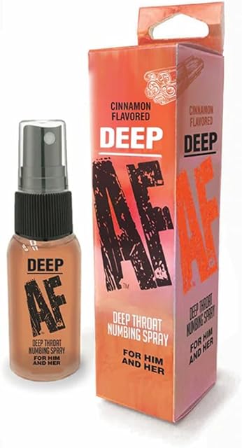 Deep AF Deep Throat Spray (Cinnamon)