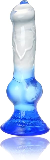 FST Anal Dildo Realistic Knot Dildo with Suction Cup for Prostate Massage G-spot Stimulation Adult Sex Toys for Men Women Couples (M)