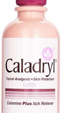 Calamine Lotion by Caladryl, Skin Protectant plus Itch Relief, 6 Fl Oz