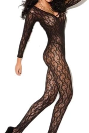 EM8503- Sexy Long Sleeve Bodystocking Lingerie Set
