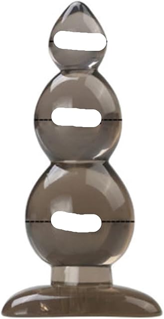 Anal Balls Anal Plug for Men and Women Anal Sex Toys Jelly Silicone Butt Plug(A4)