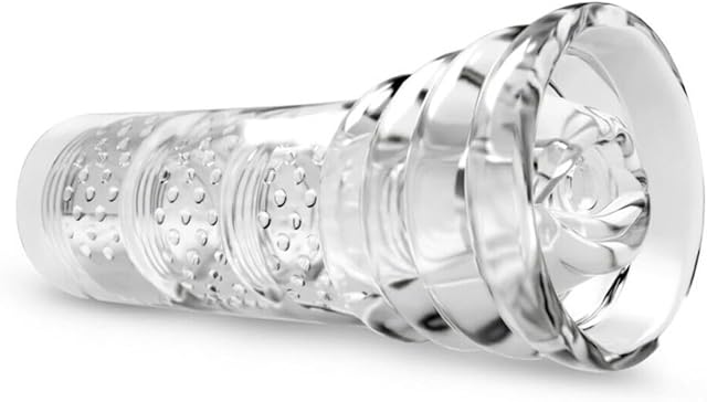 Intimate Sensation: Clear Glow-in-The-Dark Male Masturbator Sleeve for All-Night Comfort