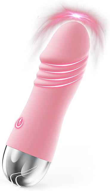 G Spot Vibrator Vibrating Dildo Sex Toys for Women with 10 Vibration Modes Small Mini Bullet Vibrator Nipple Clitoris Massager for Couples Women Adults
