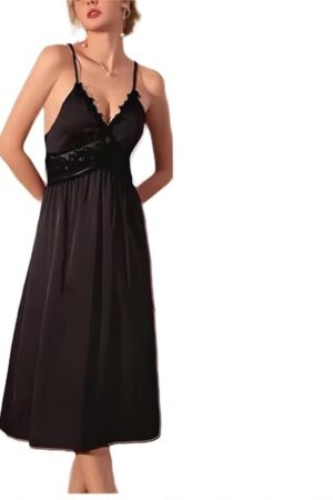 Women Sexy Lace Nightgown Lingerie Slip Dress