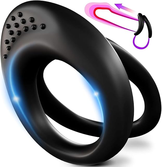 Cock Rings for Male for Silicone Couples Penis Rings for Men Cock Ring Adult Cock Rings for Couple Sex Toys Silicone Penis Rings for Male Longer Harder Stronger Machine Sunglasses KK-SHT-02