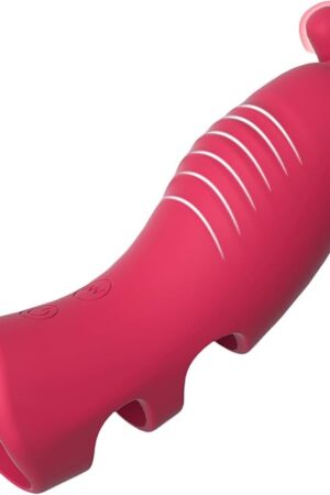 Finger Vibrator Sex Toy for Women - G Spot Mini Vibrator Clitoral Nipple Stimulator with 5 Vibrations - Rabbit Vibrator Adult Sex Toys Female Sexual Pleasure Tools for Women and Couple